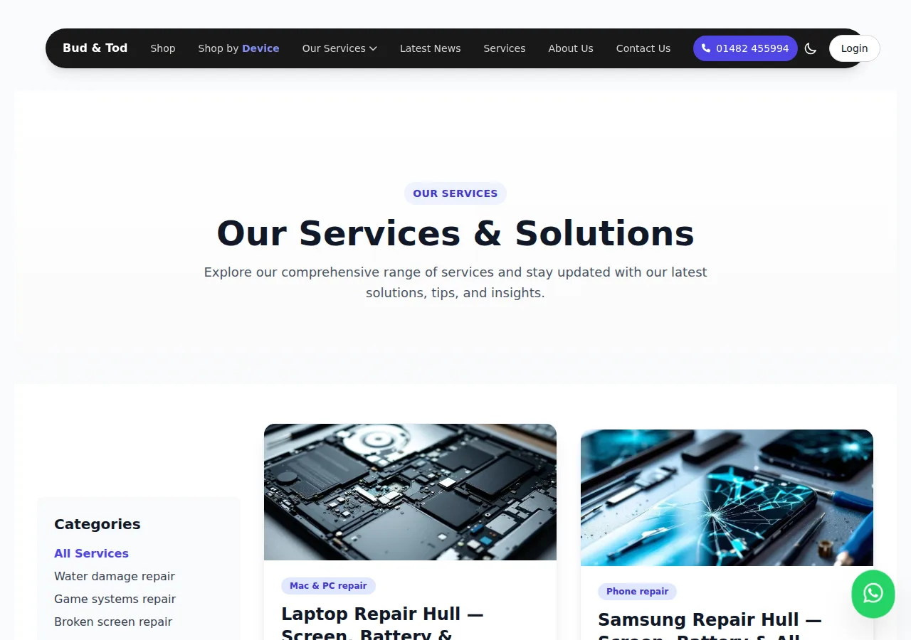 Bud & Tod — Phone & Computer Repairs gallery