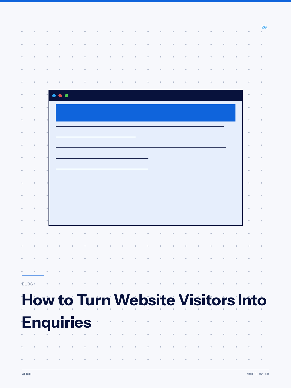 How to Turn Website Visitors Into Enquiries